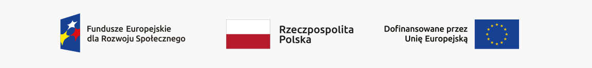 Fundusze Europejskie · Rzeczpospolita Polska · Dofinansowane przez Unię Europejską
